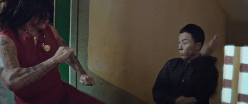 guts-and-uppercuts:Ip Man 3 (2015) - Donnie Yen vs Sarut KhanwilaiFun fact: This scene was one of th