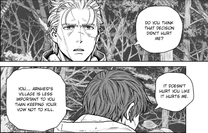 Vinland Saga, Hild, and potentially regressive characters