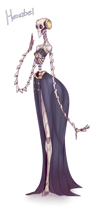 scikosis:  derekhetrickart:  Been working on my annual “draw a bunch of undead characters, I guess” kick. Touched up some older ones and made a couple new ones (〃・ω・〃)ノ~☆  Ayyy but Roberta tho Frankenstein monsters are important 