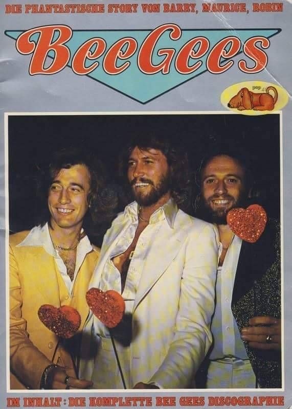 Bee Gees Matted Picture Guitar Pick Limited More Than A Woman Stayin' Alive 