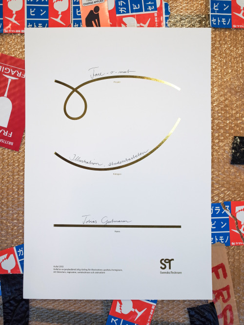 Face-o-mat won GOLD at the swedish KOLLA! competition in the Categorie &ldquo;illustration, studentw