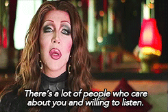 fuckyeahdragrace:  You’re never alone!   The Trevor Project: 1-866-488-7386 Chad Michael’s Twitter: @ChadMichaels1 