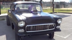 kustomsandchoppers:  Blown 55 Chevy Gasser