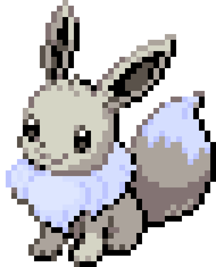 shiny eevee evolutions sprites