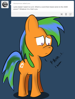 rainboompony:  ..r-run before i-it gets y-you aahhahah  X3! Rainy, you so adorbs &gt;w&lt; And definitely NOT lame &lt;3
