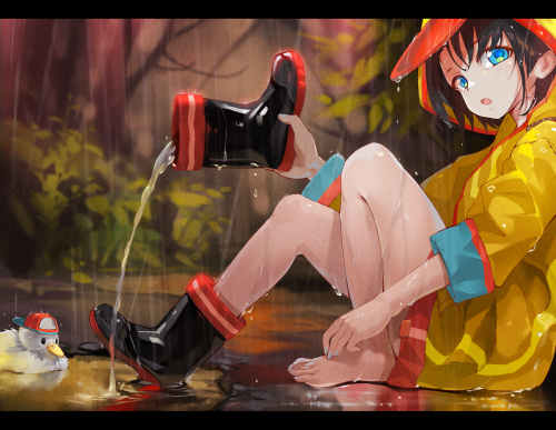 Raincoat | レインコートOozora Subaru 大空スバルYoshikawa Hiro 吉川紘 (art)