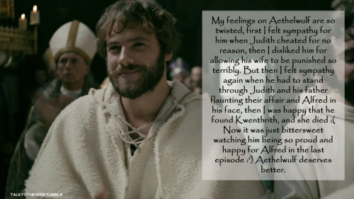 talktotheseer: My feelings on Aethelwulf are so twisted, first I felt sympathy for him when Judith c