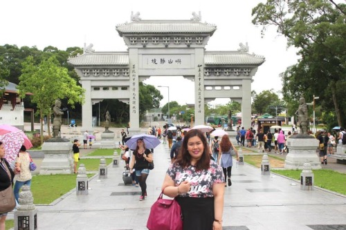 During our Hong Kong vacation. I cant help but still love this outfit because it&rsquo;s pink, flora