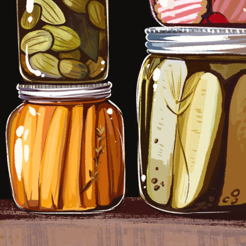 incaseyouart:Some more digital paintings of edibles~