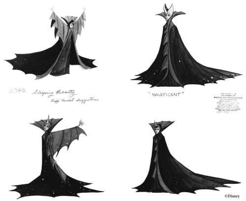 disneyconceptsandstuff:Costume Concepts for Maleficent