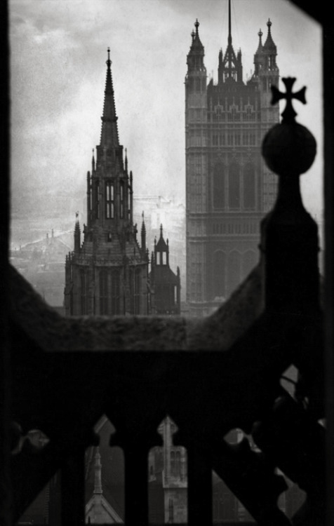 The Houses of Parliament, view from Victoria Tower, London, 1934E.O. Hoppé