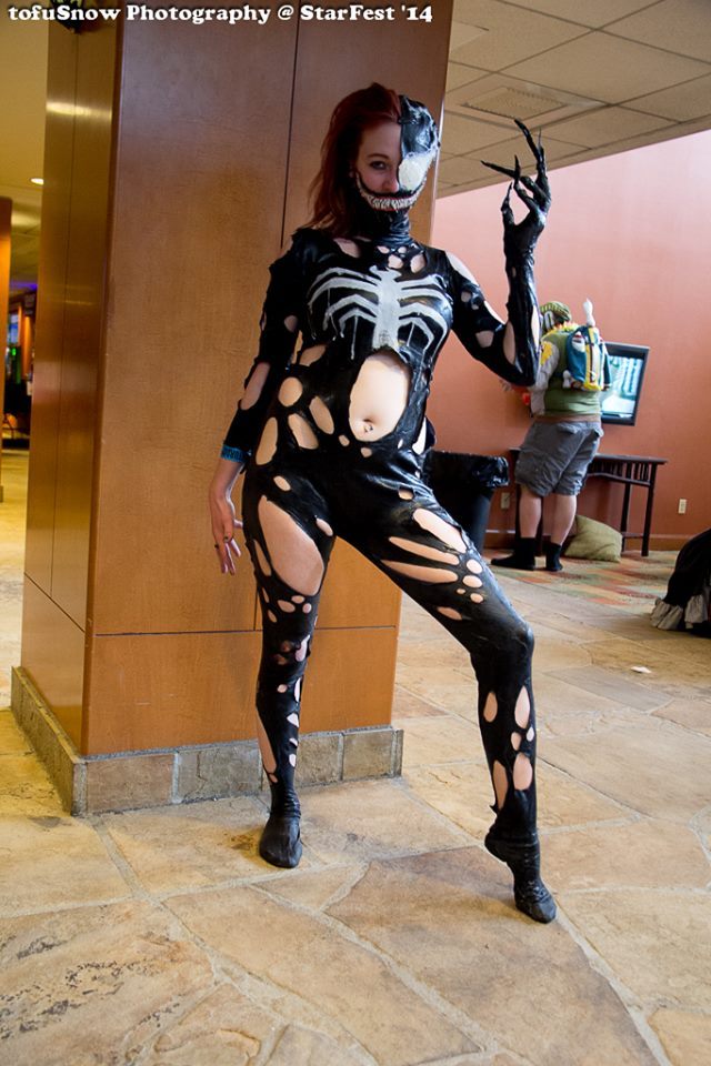 thecosplayinitiative:  Oh No, it looks Mary Jane has fallen prey to the Venom Symbiote,
