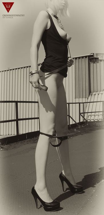 crownofsympathy:  Pet walk training session. adult photos