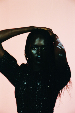 midnight-charm:   Ajak Deng photographed