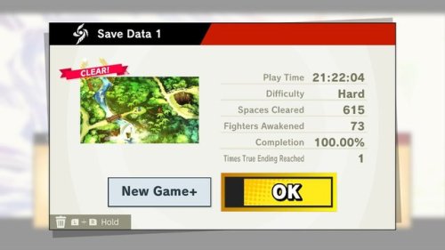 World of Light done and with that all characters unlocked.