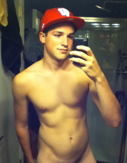 straightalphamen:  This hot little stud has been submitting me photos because he thinks my blog is hot.  You can see him looking at it on his computer on the upclose cock pics!!  This dude makes my dick leak!  So fucking hot.   