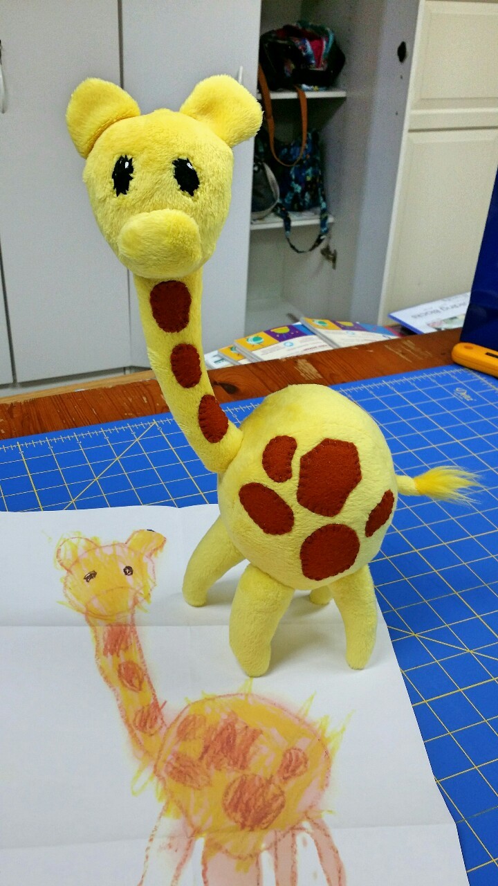lithefidercreatures:  This was a plush commission I did for a coworker last month.