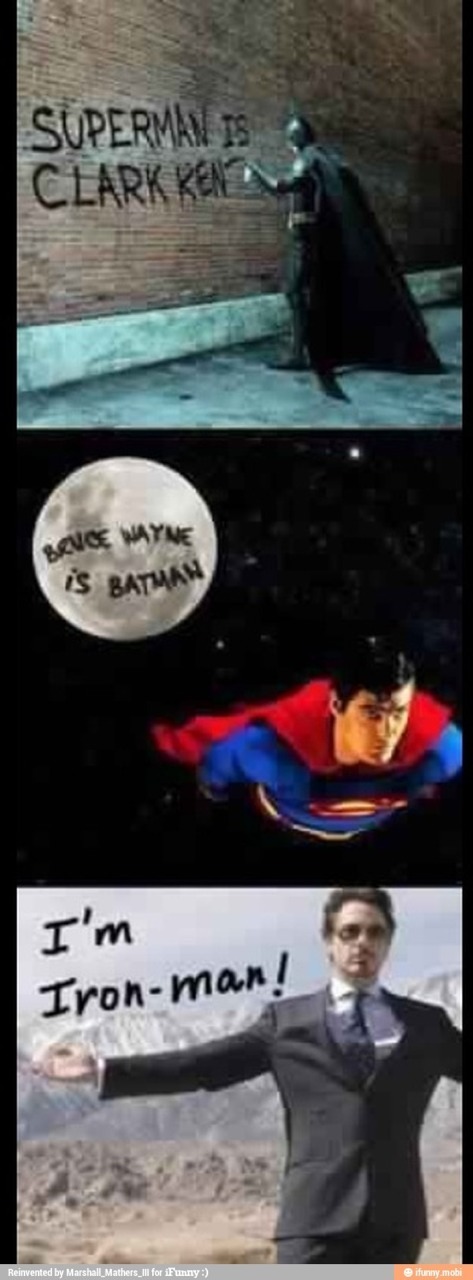 And for this evening&rsquo;s nightly funny, I give you superhero humor.