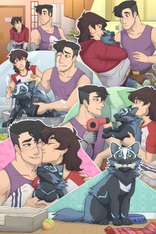 This is my part of the @sheith-family-zineFor some context: the zine follows a AU narrative and this