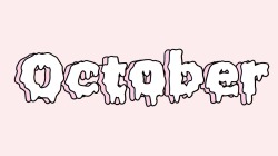 pastel-blaster:  Hello October 🎃