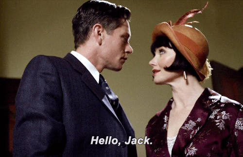 mrgaretcarter: Every charged scene between Phryne Fisher and Jack Robinson