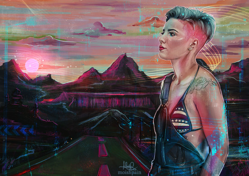 some of my Halsey artworks :)
