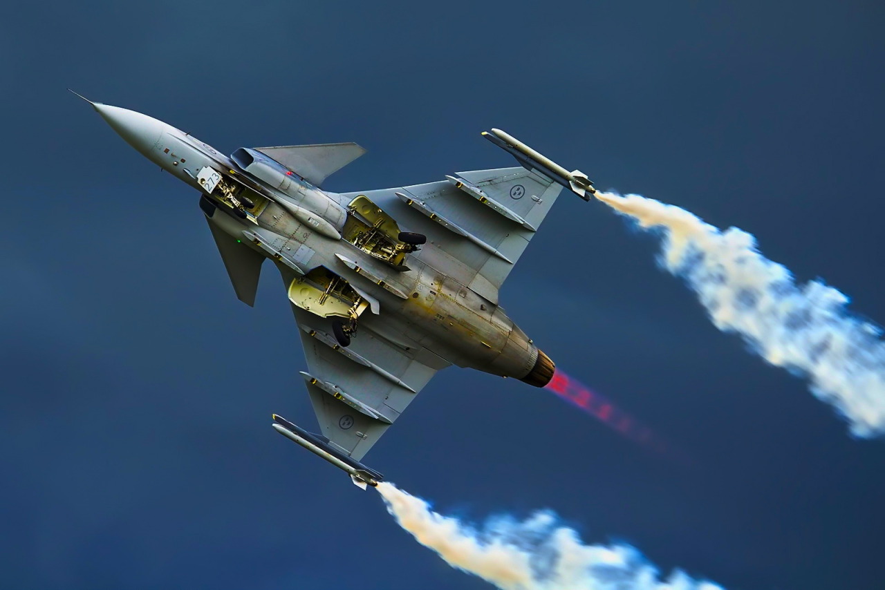 theworldairforce:  Saab Gripen As Requested By: bluefiremlp