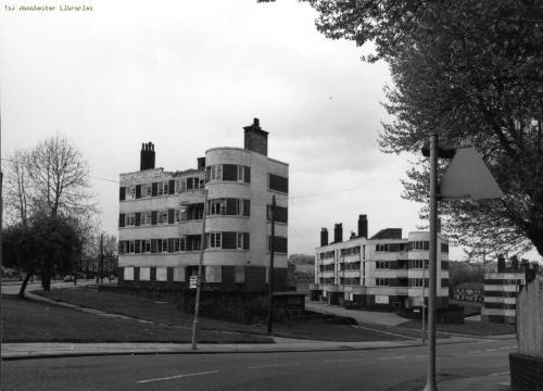 Housing Crumpsall: Corporation flats 1965