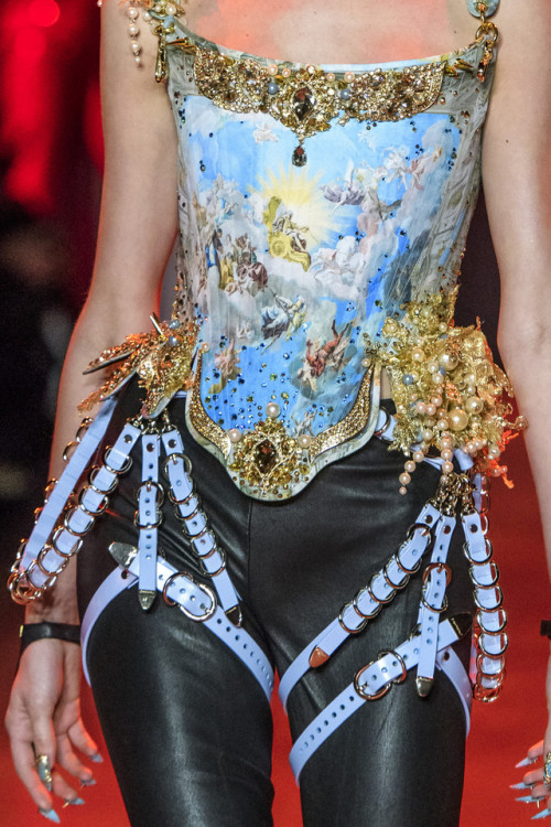 improbabilefashionista:The Blonds at New York Fashion Week Fall 2018