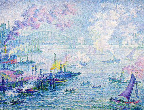 Paul Signac - The Port of Rotterdam (1907)