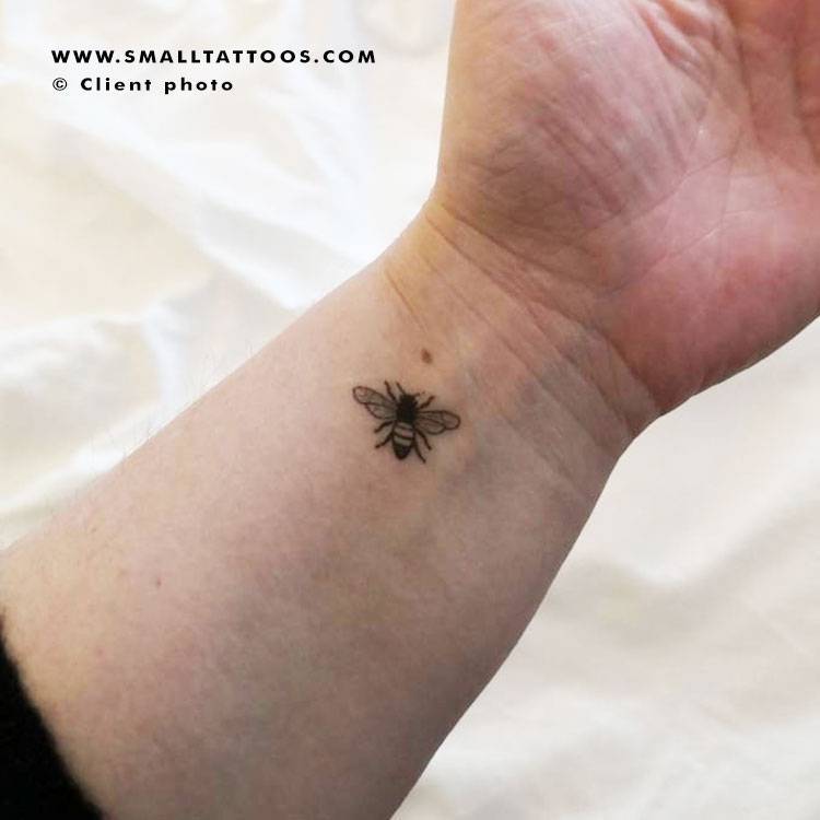 Pequeños Tatuajes — Tatuaje temporal de una abeja, cómpralo aquí ▻...