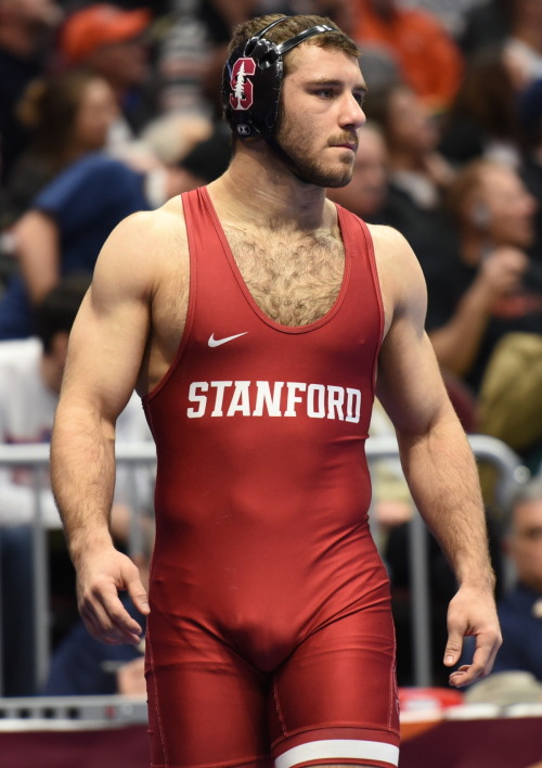 bigmusclestuds: Stanford wrestler Keaton Subjeck … one hot tight stud!