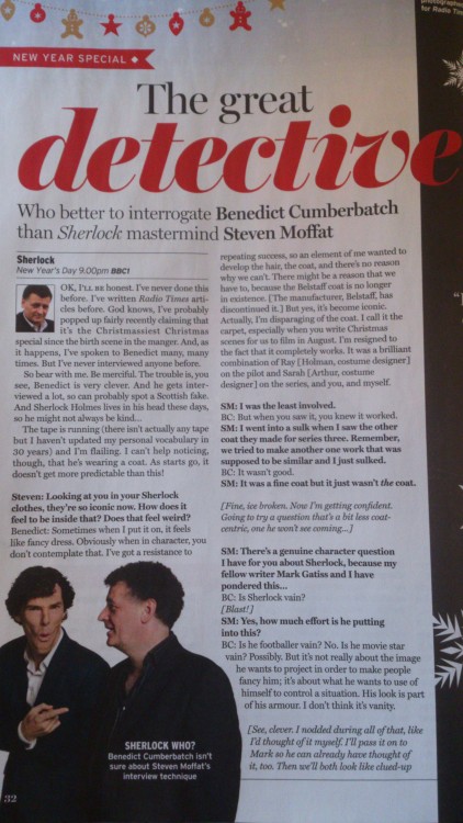 tookmyskull: thetimemoves: tookmyskull: tpejfkgvaema: sherlock in the christmas/new year issue of ra