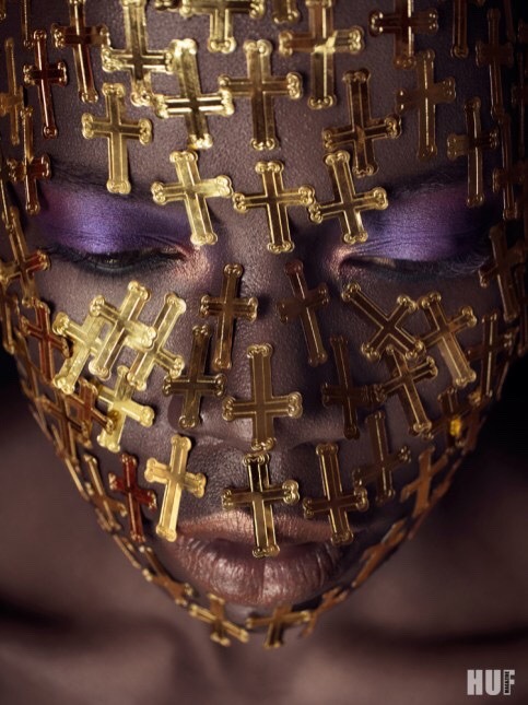 Karen Bengo for HUF Magazine by Magic Owen / makeup by Gavin Pickle / nails by Julie Lee
