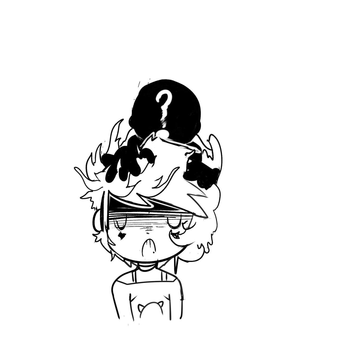eagle-summers:  Pet the hair at your own risk… 