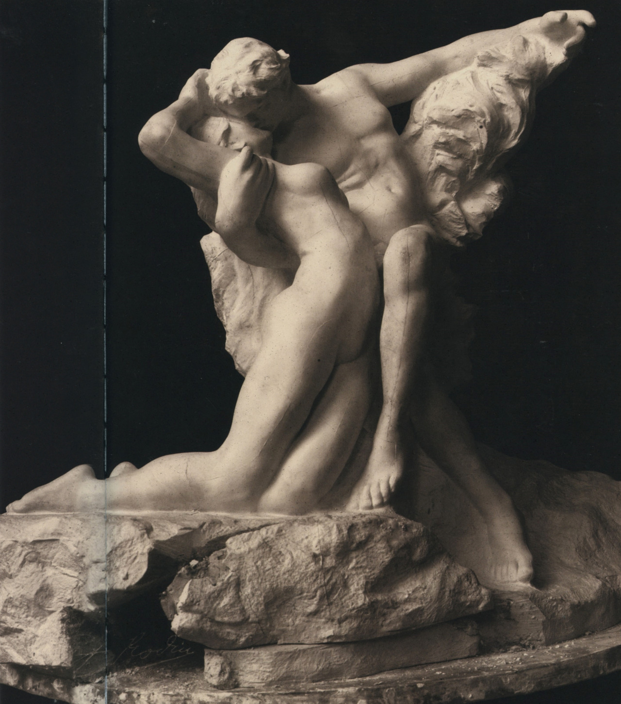 an-overwhelming-question:Auguste Rodin - Eternal Springtime, 1884