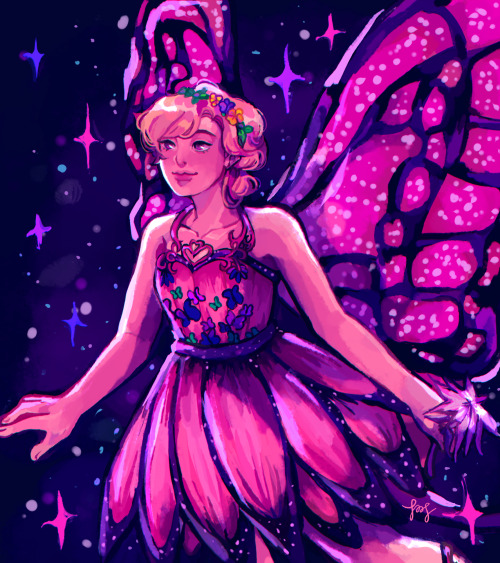 poopnyeta:of course id draw mariposa