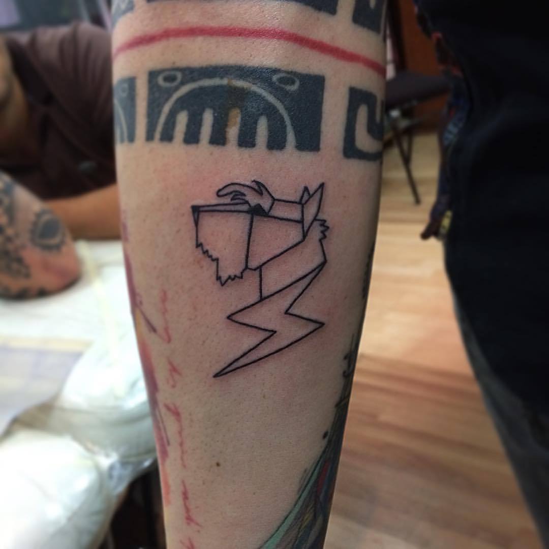 #tatuaje realizado al pana @reylos3 en homenaje a su hermoso perrito! 👍🏼😜@dashm2
