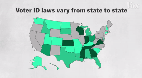 vox:Know your rights on Election Day. Beyond ID requirements, other barriers, like the failure to ac