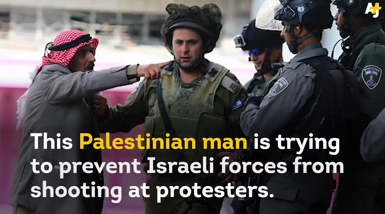 pxlestine:  Israeli news be like, a terrorist old man attacked a group of Israeli