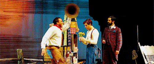 lilbittydragon: damondauno:  For the 75th anniversary  production of Rodgers and Hammerstein’s Oklah