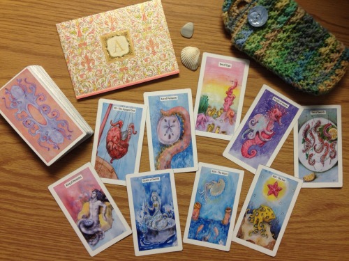 unmaskingthedivine:Some beauties from the Cephalopod Tarot and the entirety of the lovely package I 