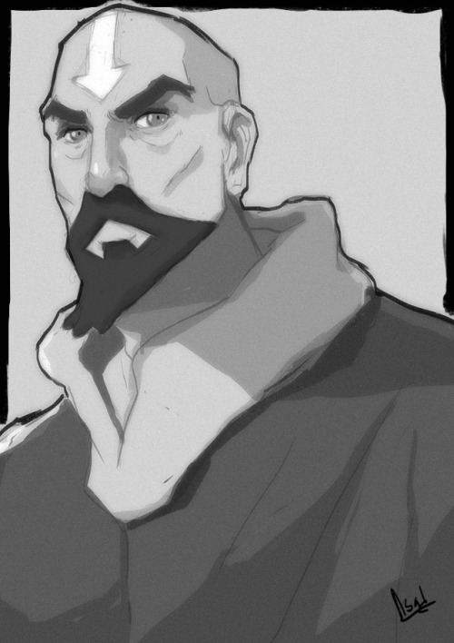 transtenzin:asadfarook:Tenzin sketch / Legend of Korra.subscribe to my youtube channel for speedart 