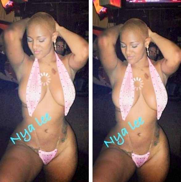 thycklikechocolate:  Sexxy Nya Lee but she got a piss poor attitude…..  She need