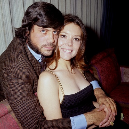 trembling-colors:Diana Rigg and Oliver ReedOliver Reed is my favorite Englishman to ever be famous