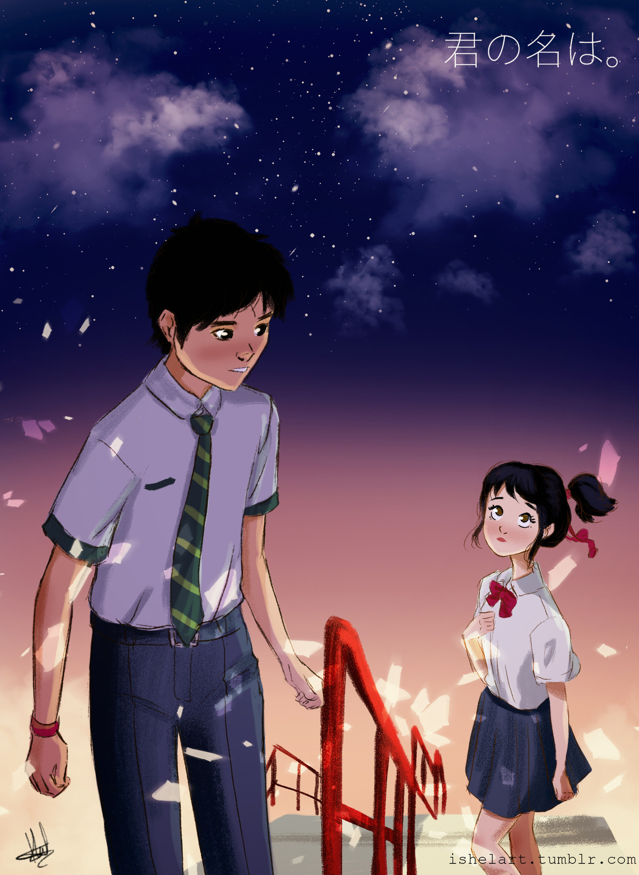 Kimi No Na Wa Fanart - Tumblr Gallery