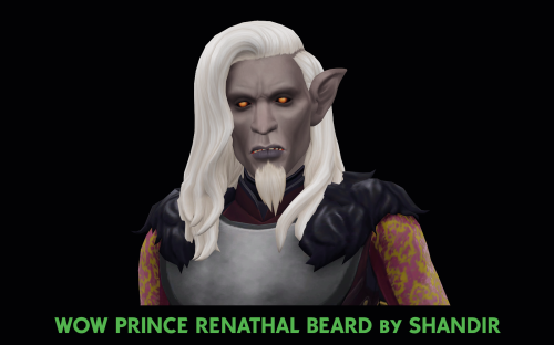 I understand now, why Maxis ignore facial hair. Unfortunately this beard will work only on sims with