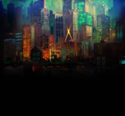 places-in-games:  Transistor - Cloudbank