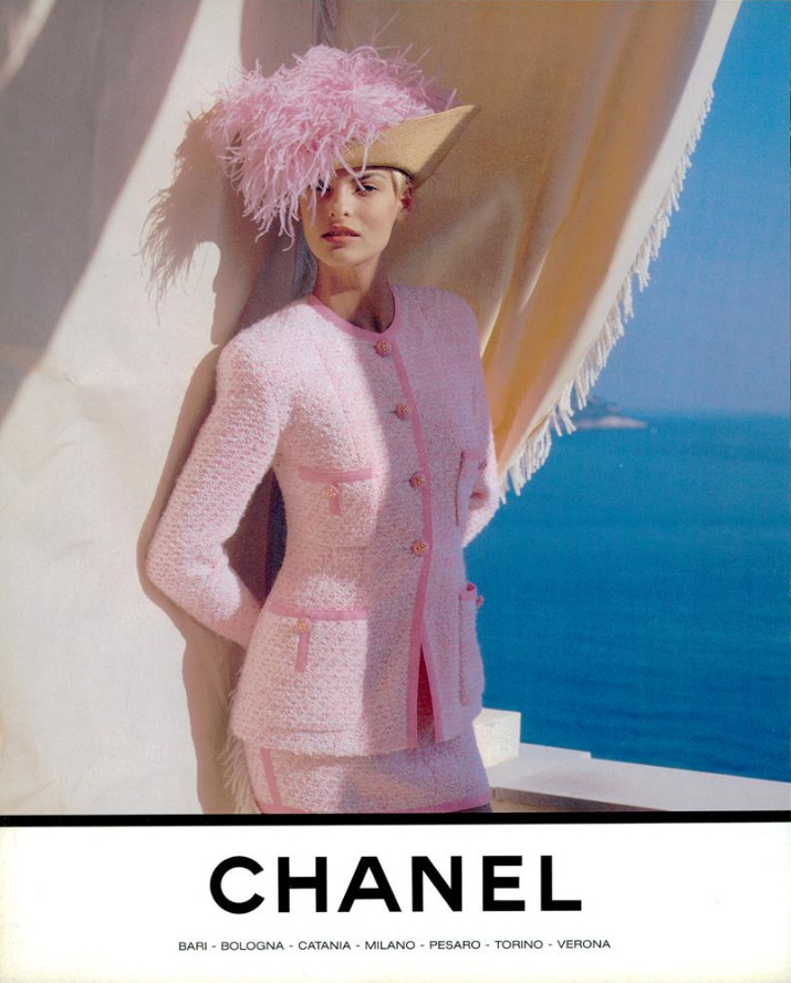 Vintage CHANEL Fragrance 1-Page Magazine PRINT AD Spring 1991