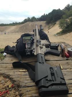 lookatmyguns:  LWRC REPR .308 w/ ACOG &amp; RMR  Source: http://imgur.com/l6Qyx8X